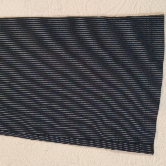 Ponny Tail Striped Bell Bottom Pants - Picture 2 of 12